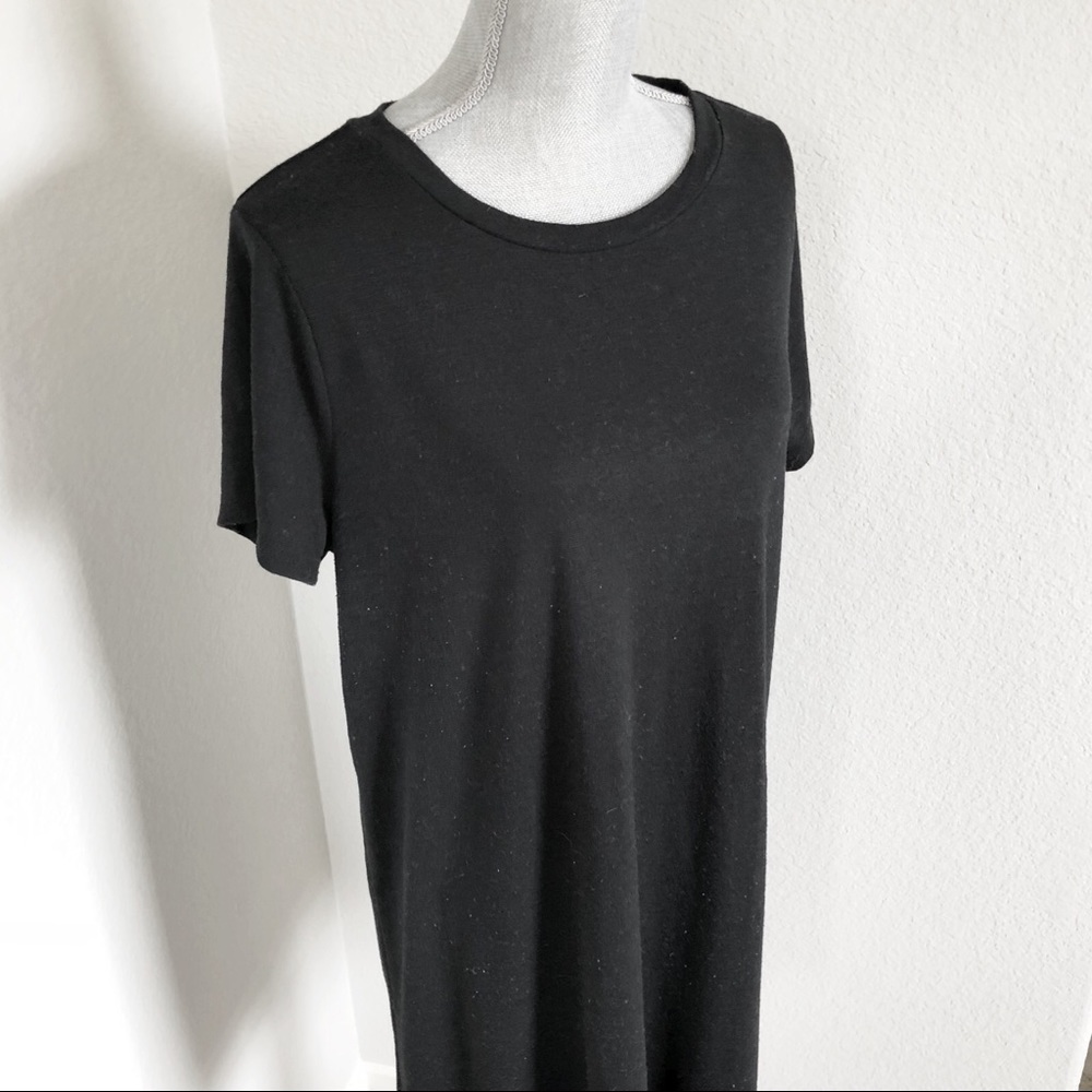 Mossimo Black T-Shirt Dress Size XL